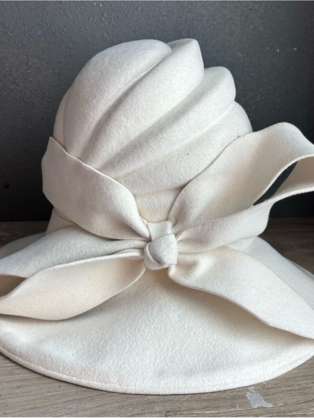 shellie mcdowell millinery Vanilla Church Hat